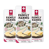 Ruimu original cheese large hole milk Duoduo cheese slices 100g*3 pack high calcium healthy breakfast baked cheese slices