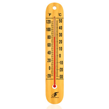 Solid wood kerosene liquid fahrenheit celsius double display