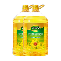 Daodao low erucic acid pressed rapeseed oil 5L*2 non-GMO physical pressing pure edible oil