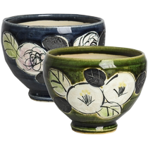 (Self-operated) Seto ware imported from Japan hand-painted hand-made ice crack series rice bowls rice bowls soup bowls dessert bowls