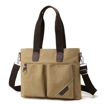 Business travel canvas portable casual one-shoulder crossbody bag