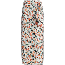 (50% off for 3 pieces) COCOBELLA artistic strappy floral skirt for women wrap-style skirt HS72