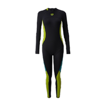 Arena swimsuit womens long-sleeved long-leg sun protection surfing one-piece swimsuit warm and slim 24 new styles