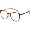 Retro style round frame eye frame prescription myopia glasses