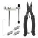 Bicycle chain repair and maintenance tools
