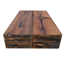 Van wood edge anti-corrosion wood wide board outdoor plaque stair board pedal desktop board partition storage board carbonized wood board