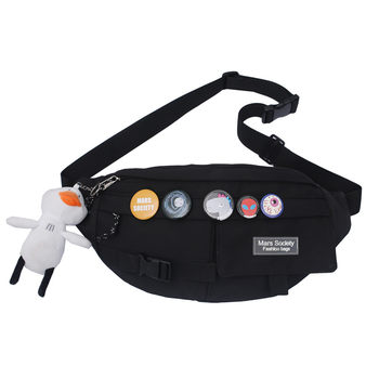 Fashion brand crossbody bag for men's casual cross-student sports