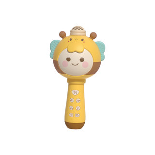 Children's Karaoke Singing Toy Microphone and Speaker Integrated Microphone for Kids, Baby Boys and Girls Birthday Gift