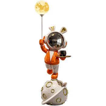 Light luxury astronaut astronaut rabbit floor-standing ornament