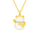 Chalcedony necklace birthday gift for women