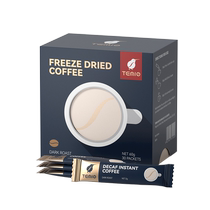 Imported pure black coffee powder TEMIO American latte sugar-free womens bar pack 0 fat reduced freeze-dried instant flagship store