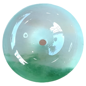 Songdu jadeite peace buckle pendant not inlaid