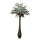 Simulated orchid tree green plant potted plant artificial tree ornaments