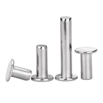 GB867 304 stainless steel semi-round head flat head solid rivet punch type M2M2 5M3M4M5M6M8