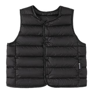 Children's down vest for girls' down vest