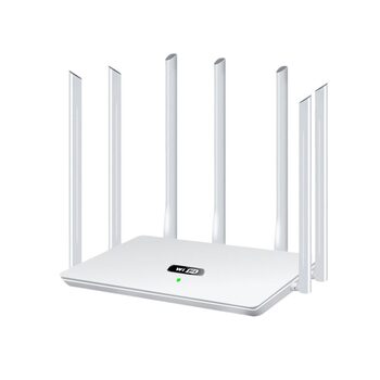 Wifi gigabit router home high-speed 65ghz dual-band 6 antennas 7 wireless campus network whole house wifi coverage through the wall king small large apartment network broadband bridge acceleration e-sports port