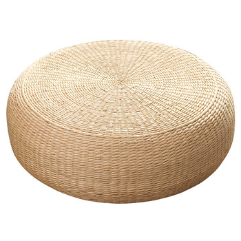 Straw futon cushion tatami meditation cushion