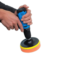 Car paint waxing and polishing machine sponge angle grinder polishing disc polishing wheel cotton self-adhesive hand drill tool head