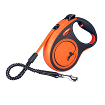 (Self-operated) German Flexi X Overlord series automatic retractable traction rope chain type dog outing