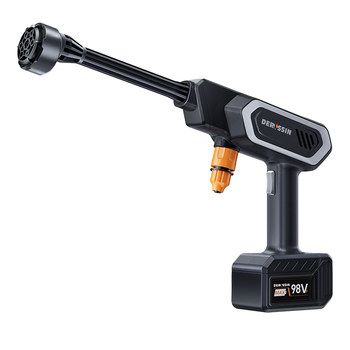 German high-pressure wireless car wash water gun for home use with high power
