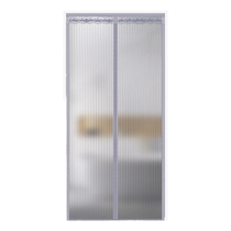 Air-conditioning door curtain for home kitchen bathroom and bedroom windproof and cold-proof full magnetic strip anti-oil fume plastic soft partition curtain