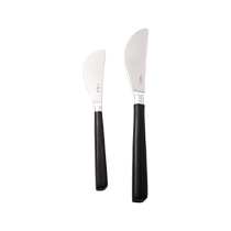 (Self-operated) Sori Yanagi imported from Japan stainless steel black birch handle Western food knife butter knife dessert knife tableware