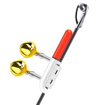 Night fishing electronic rod light anti-bounce alarm