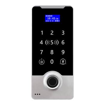 Waterproof fingerprint access control machine applet bluetooth unlocking