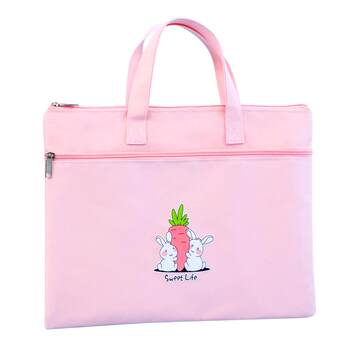Waterproof large capacity multi-layer portable file bag tutoring bag