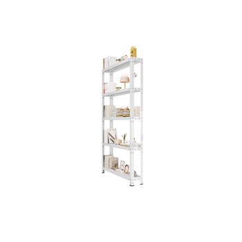 Shelf narrow shelf clip rack storage rack multi-layer household angle steel plate storage rack bookcase rack shoe rack door rear iron rack