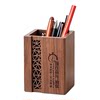 Walnut multifunctional Chinese style pen holder customization
