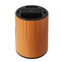 Kitchen rotating knife rack storage rack countertop large-capacity knife barrel rack household chopsticks and kitchen knife integrated storage box