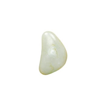 Hetian jade white jade raw stone pendant seed material mutton fat jade
