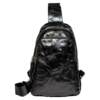 Maiwei casual leather chest bag sports crossbody bag for men and women