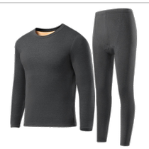 Arctic velvet thermal underwear mens suit plus velvet thickening heating bottoming shirt autumn coat long trousers mens cold protection winter