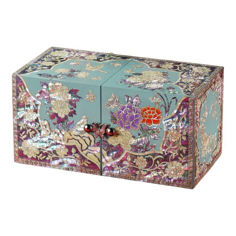 Jinbei Legend Intangible Cultural Heritage Mother-of-pearl Jewelry Box