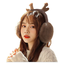 Winter high-looking simple Korean style earmuffs for women warm and cute winter anti-freeze foldable earmuffs for students