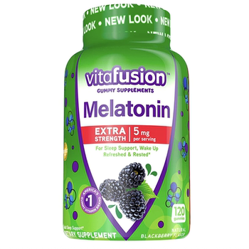 Vitafusion melatonin gummies ທ້ອງຖິ່ນ 120 ແຄບຊູນ