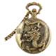 Retro zodiac pocket watch that can hold photos of the Year of the Dragon
