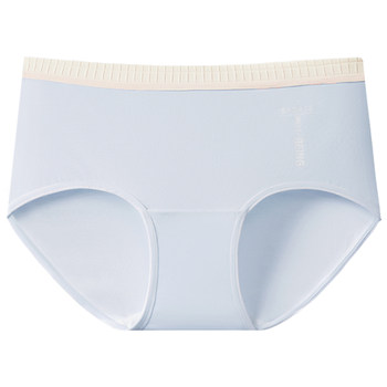 Six rabbits pure cotton antibacterial crotch-free briefs