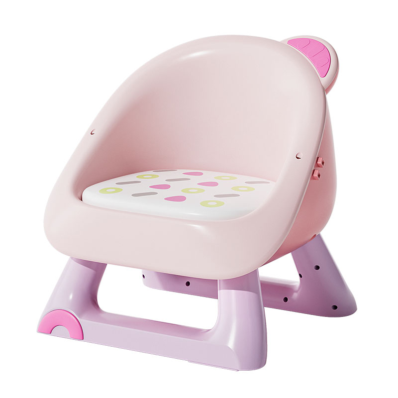 Baby stool, children's barking chair, backrest chair, dining chair