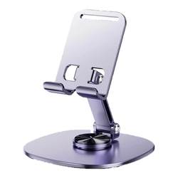 Promise Rotation] Mobile Phone Stand Desktop Desktop Lazy People Special Tablet PC iPad Support Stand Live Video Drama Chasing Multifunctional Universal Portable 2023 New Aluminum Metal Stand