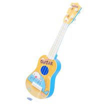 Guitar toy can be played as a childrens musical instrument for boys and girls infants and young children simple and easy to learn musical instruments for beginners 3 years old