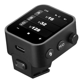 godox X3 flash trigger touch screen wireless trigger TLL ອັດຕະໂນມັດການວັດແທກຄວາມໄວສູງ synchronization touch screen transmitter Canon Nikon Sony Fuji Olympus