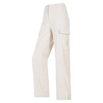 Slimming straight work pants for men and women camel charge pants