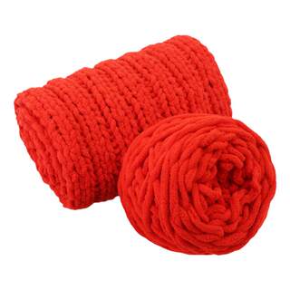 冰条线柔软粗毛线手工diy编织围巾毛线团钩针勾拖鞋男女自织材料