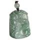 Myanmar A-grade jadeite zodiac pendant for men and women