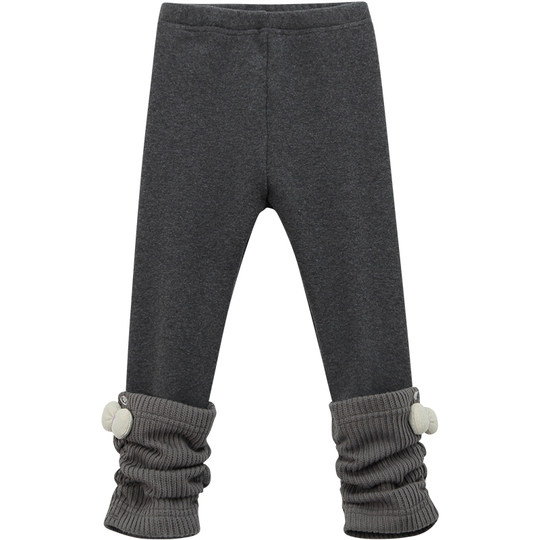 Winter fleece leggings cotton and sweet
