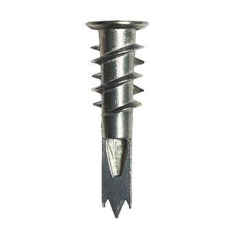 Dryerboard expansion screws are screwed directly into