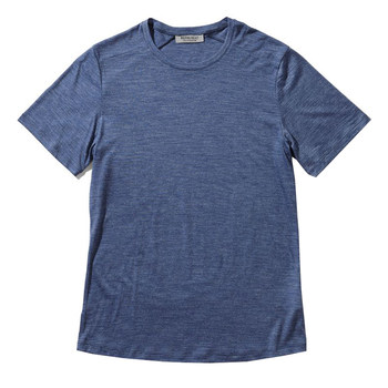 ເສື້ອຍືດແຂນສັ້ນ merino wool ຊັກໄດ້ໄວ